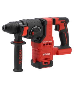 Перфоратор SDS+ акумуляторний YATO Li-Ion 18 В, J=2.8 Дж, Ø≤26 мм в бетоні, 3 режими БЕЗ АКУМУЛЯТОРА, фото  | SNABZHENIE.com.ua