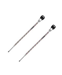 Гибкая подводка для подключения смесителя Kroner KRP 1/2"хМ10 ВН 60 см в оплетке из нержавеющей стали (пара), фото  | SNABZHENIE.com.ua