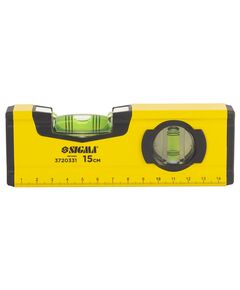 Уровень магнитный 2 капсулы 15см SIGMA (3720331), фото  | SNABZHENIE.com.ua