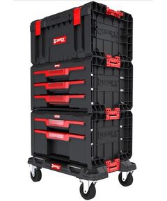 Набір ящиків QBRICK SYSTEM PRO SET2, мобільний шафка 525x345x885 мм, фото  | SNABZHENIE.com.ua
