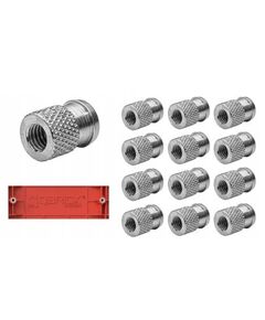 Резьбовые адаптеры QBRICK SYSTEM Threaded inserts М8 12шт, Z258230PG001, фото  | SNABZHENIE.com.ua