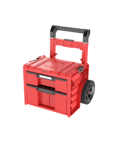 Ящик для инструментов на колесах QBRICK SYSTEM PRO CART 2.0 PLUS DRAWER 2 Red UHD Custom, фото  | SNABZHENIE.com.ua