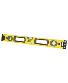 Магнитный уровень STANLEY FatMax II, 120 см, 3 пузырька, 2 ручки, фото  | SNABZHENIE.com.ua