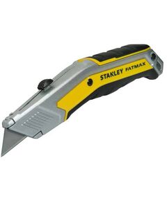 Нож STANLEY с выдвижным трапециевидным лезвием 190 мм, фото  | SNABZHENIE.com.ua