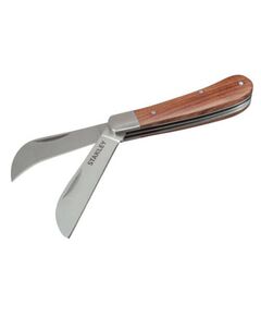 Нож раскладной садовый STANLEY с 2 лезвиями, 70 мм, фото  | SNABZHENIE.com.ua