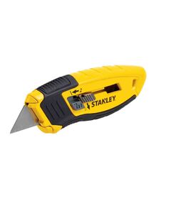 Ніж STANLEY з висувним трапецієвидним лезом, металевий STHT10432-0, фото  | SNABZHENIE.com.ua