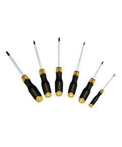 Набір викруток STANLEY CushionGrip Torx, 6 шт. з ложементом, фото  | SNABZHENIE.com.ua