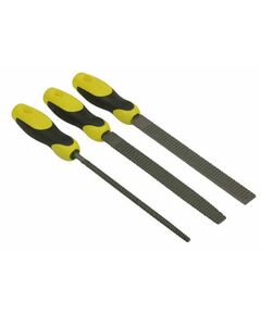 Набор рашпилей STANLEY 200 мм: плоский, полукруглый, круглый, фото  | SNABZHENIE.com.ua