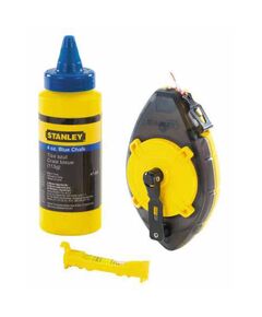 Шнур разметочный Powerwinder 30 м, мел 45 г, уровень STANLEY 0-47-465, фото  | SNABZHENIE.com.ua