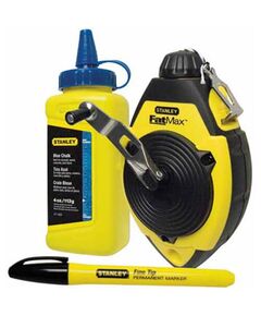 Шнур для розмітки STANLEY FatMax з крейдою та маркером, фото  | SNABZHENIE.com.ua