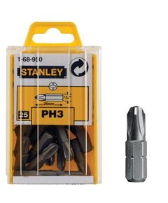 Вставка 1/4 PH3 х 25 мм, 25 шт. STANLEY (1-68-950) з хвостовиком, фото  | SNABZHENIE.com.ua