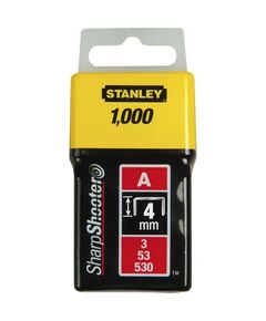 Скобы тип А высотой 4 мм, для степлера ручного Light Duty, в упаковке 1000 шт, фото  | SNABZHENIE.com.ua