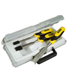 Набор стамесок STANLEY Dynagrip 3 шт (12, 18, 25 мм) в чемодане, фото  | SNABZHENIE.com.ua