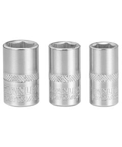 Набор торцевых головок Stanley 1/4 (8, 9, 10 мм) - 3 шт., фото  | SNABZHENIE.com.ua