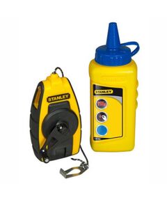 Шнур разметочный 9 м в компактном корпусе + мел STANLEY STHT0-47244, фото  | SNABZHENIE.com.ua