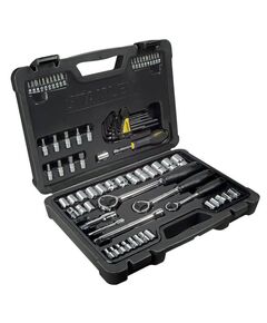 Набір торцевих головок STANLEY MaxiDrive 80 предметів, 1/4, 3/8, 1/2, фото  | SNABZHENIE.com.ua