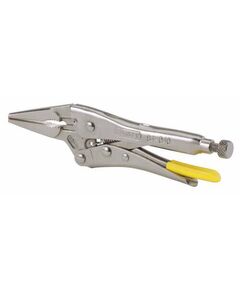 Клещи зажимные с фиксатором STANLEY 215 мм, прямые губки, фото  | SNABZHENIE.com.ua