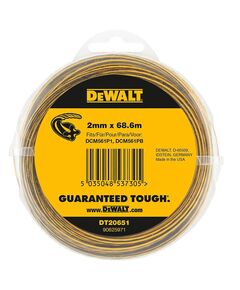 Леска для триммера DeWALT DT20651, 2 мм, 68 м, фото  | SNABZHENIE.com.ua