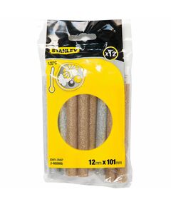 Термоклей низкотемпературный STANLEY (золото, серебро) 30 шт., фото  | SNABZHENIE.com.ua