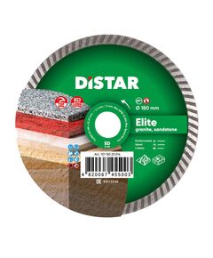 Круг алмазний DISTAR Turbo Elite 180 мм для різання, фото  | SNABZHENIE.com.ua