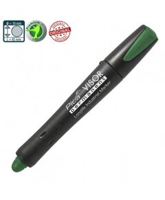 Сухий промисловий маркер PICA VISOR 990/36, зелений, 36 мм, фото  | SNABZHENIE.com.ua