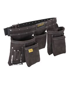 Двойной кожаный пояс STANLEY для инструментов, 84-133 см, фото  | SNABZHENIE.com.ua