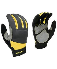 Перчатки Stanley универсальные с накладками на ладонях и пальцах SY660L, фото  | SNABZHENIE.com.ua