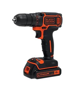 Акумуляторний дриль-шуруповерт BLACK DECKER 18V BDCDC18KB, фото  | SNABZHENIE.com.ua