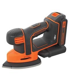 Акумуляторна вібраційна шліфмашина BLACK DECKER BDCDS18 18В, фото  | SNABZHENIE.com.ua