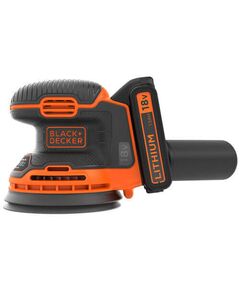 Акумуляторна ексцентрикова шліфмашина BLACK DECKER BDCROS18 18В, фото  | SNABZHENIE.com.ua