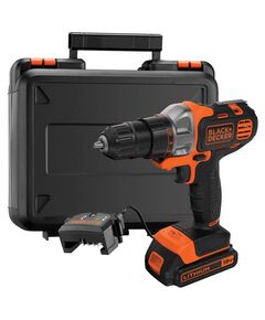 Дрель-шуруповерт BLACK+DECKER MT218K для домашніх робіт, багатоцільовий, фото  | SNABZHENIE.com.ua