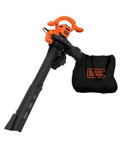 Електричний садовий пилосос BLACK+DECKER BEBLV260 для збору листя, фото  | SNABZHENIE.com.ua