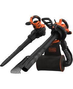 Електричний садовий пилосос BLACK+DECKER BEBLV301 для листя 3000 Вт, фото  | SNABZHENIE.com.ua