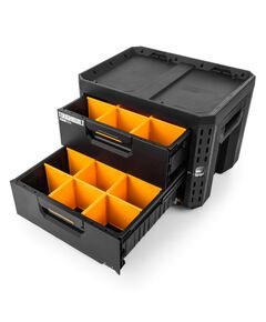 Ящик для инструментов TOUGHBUILT TB-B1-D-72 StackTech большой с 2 выдвижными ящиками, фото  | SNABZHENIE.com.ua
