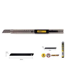 Комплект Нож сегментный 9мм OLFA SVR-2 1шт + Сегментные лезвия 9мм OLFA ASBB-10 ExcelBlack 10шт (SVRK-2), фото  | SNABZHENIE.com.ua