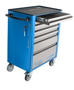 UNIOR Инструментальная тележка EUROVISION с системой блокировки ящиков, фото  | SNABZHENIE.com.ua