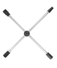 Ключ баллонный крестообразный 17, 19, 21 мм с переходником 1/2, складной HOEGERT HT8G311, фото  | SNABZHENIE.com.ua