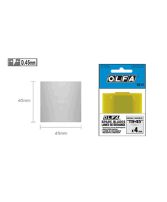 Лезвие-скребок OLFA TB-45 4шт (OF-TB-45), фото  | SNABZHENIE.com.ua