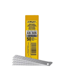 Сегментные лезвия 9 мм OLFA AB-50S нержавеющая сталь 50 шт (OF-AB-50S), фото  | SNABZHENIE.com.ua