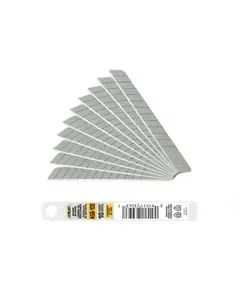 Сегментные лезвия 9 мм OLFA ASB-10S нержавеющая сталь 10шт (OF-ASB-10S), фото  | SNABZHENIE.com.ua