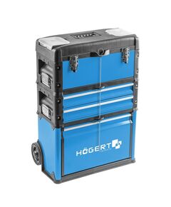 Тележка для инструментов HOEGERT HT7G080, 3 модуля, фото  | SNABZHENIE.com.ua