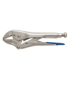 Кліщі затискні 250 мм, прямі губки HOEGERT HT1P382, фото  | SNABZHENIE.com.ua