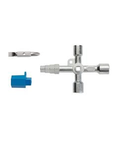 Ключ для електротехнічних шаф 9 в 1 HOEGERT HT1W761, фото  | SNABZHENIE.com.ua
