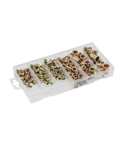 Набір заклепувальних гайок 150 шт HOEGERT HT8G505, фото  | SNABZHENIE.com.ua