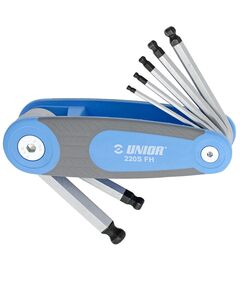 Набір шестигранних ключів з закругленим жалом UNIOR 2,5 - 10 (220/3SFH), фото  | SNABZHENIE.com.ua