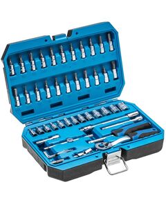 Набір інструментів, 46 шт., 1/4 HOEGERT HT1R416, фото  | SNABZHENIE.com.ua