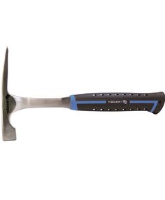 Молоток каменщика 600 г с рукояткой из стекловолокна HOEGERT HT3B033, фото  | SNABZHENIE.com.ua