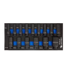 Набор ударных глубоких головок 1/2" 15 шт. в ложементе EVA HOEGERT, фото  | SNABZHENIE.com.ua