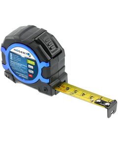 Рулетка HOEGERT с магнитом, нейлоновым покрытием, двусторонняя, фото  | SNABZHENIE.com.ua