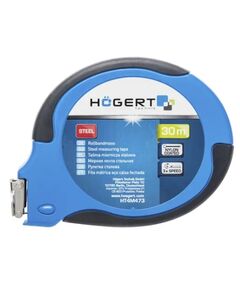 Стальная рулетка 30 м х 9,5 мм HOEGERT HT4M473, фото  | SNABZHENIE.com.ua